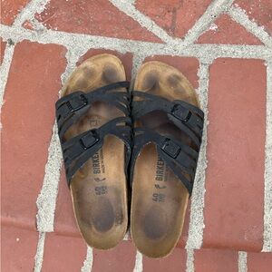 Birkenstock Granada soft footbed black size 40/US 9